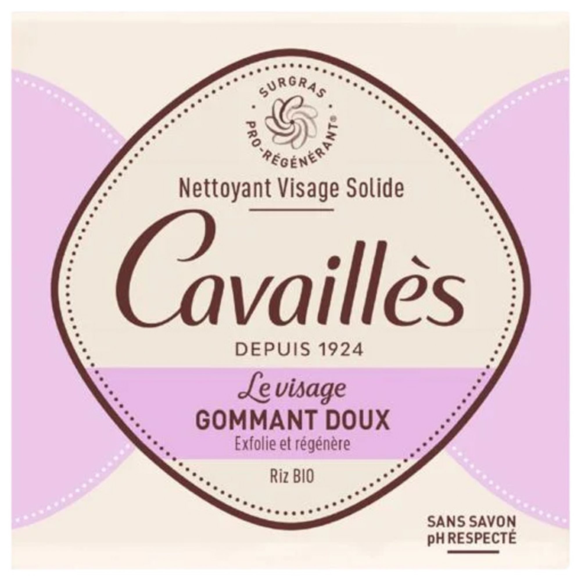 Rogé Cavaillès Face Cleanser Solid Sanftes Peeling 7,3x2,3x7,4 cm