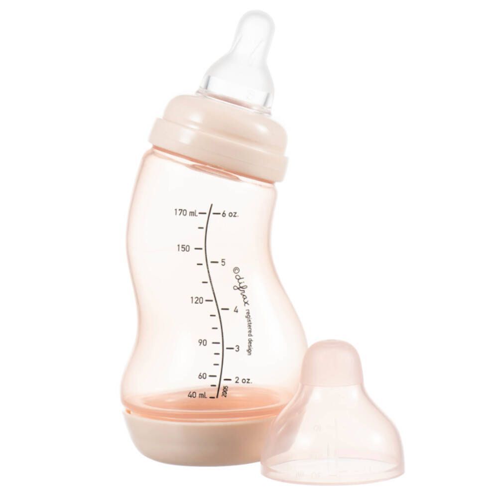 Difrax® Biberon S Natural anti-colique 0+ mois 170 ml Blossom