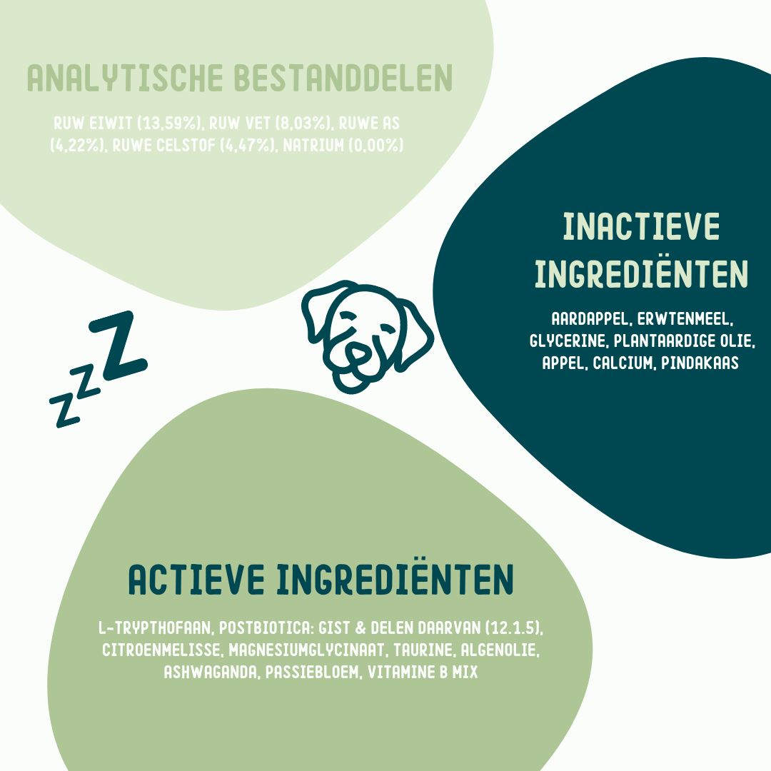 Imby Calming - Beruhigende Kausnacks für Hunde mit L-Tryptophan und Melisse
