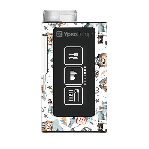 Diasticker® Mylife Ypsopump Sticker "Ahoy Pirates"