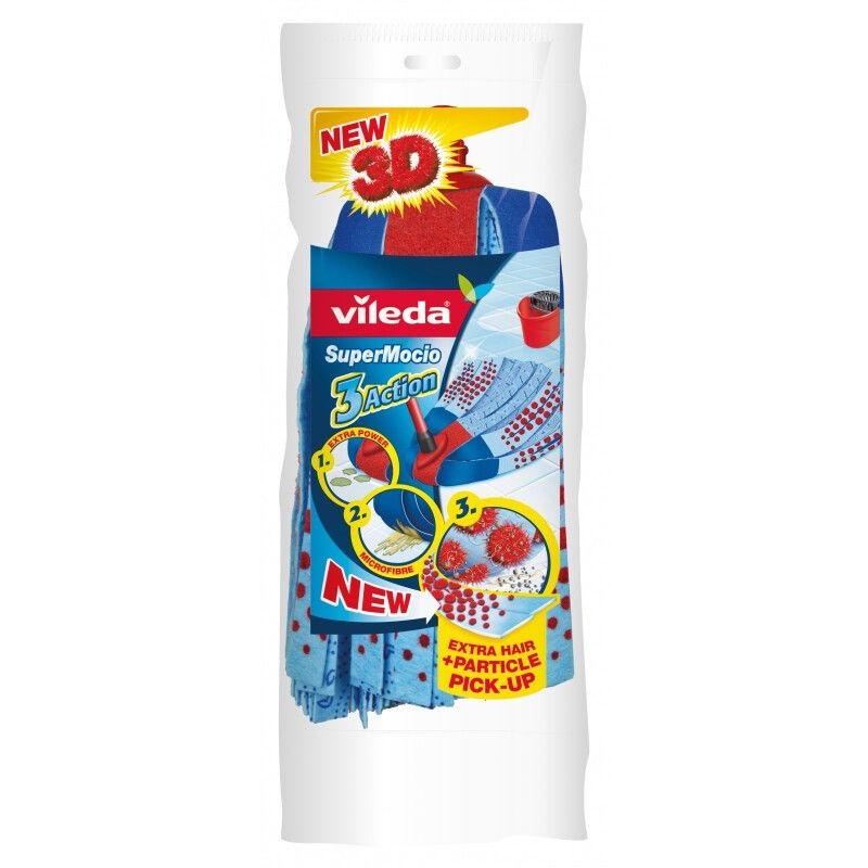 VILEDA Ersatzmop zu Wischmop Supermocio