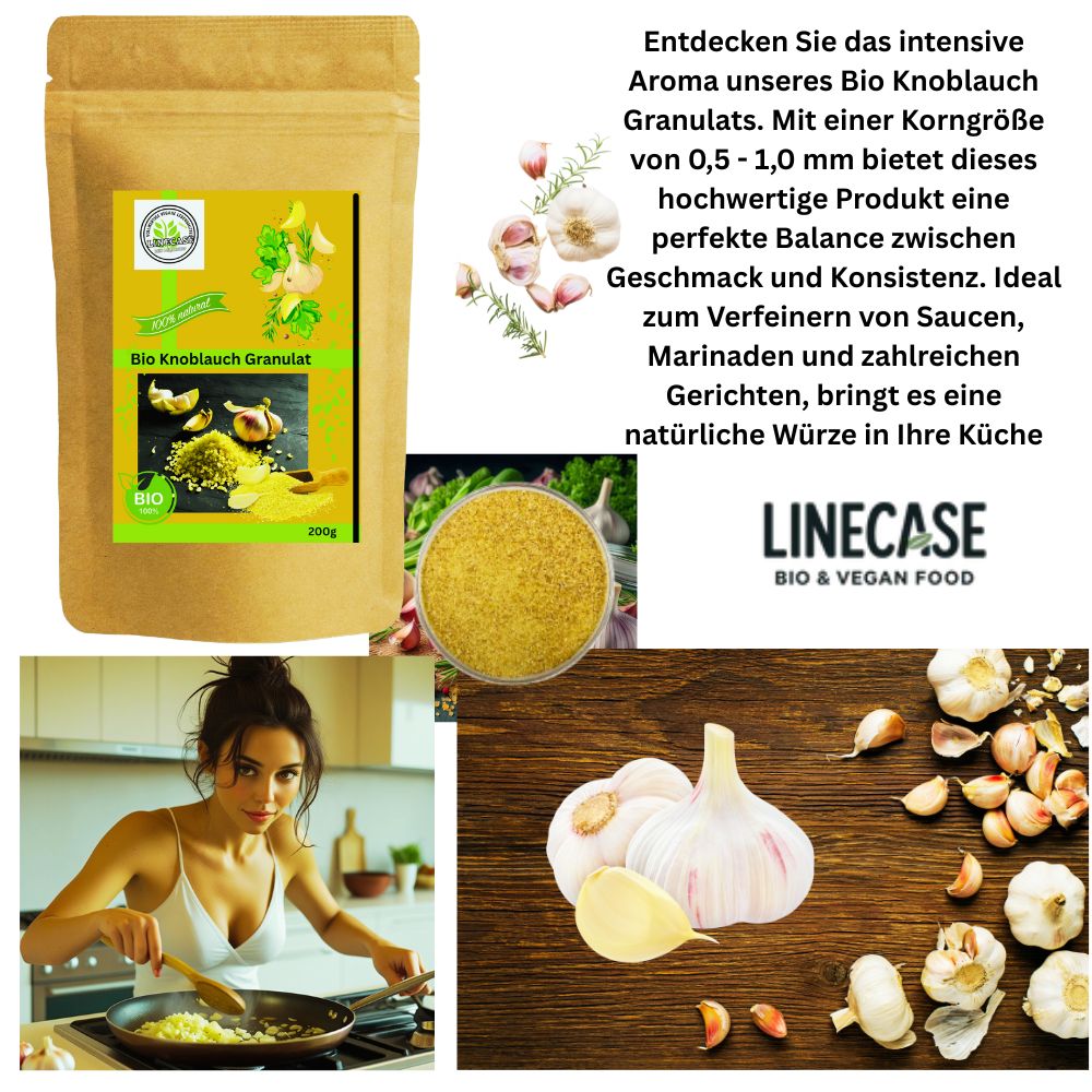 Linecase Bio Knoblauch Granulat