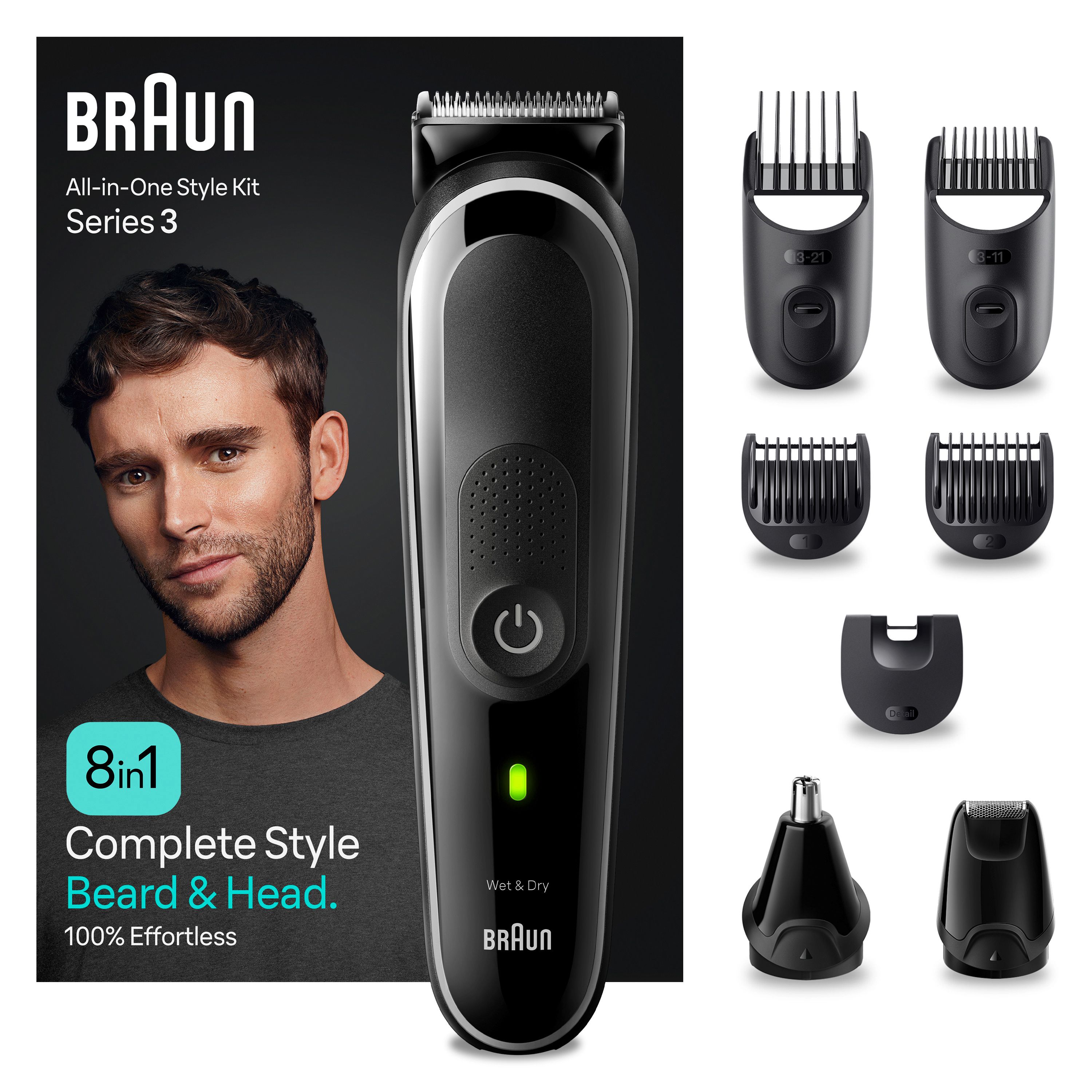 Braun - MultiGroomingKit "MGK3440 All-in-one-Styler" in Schwarz