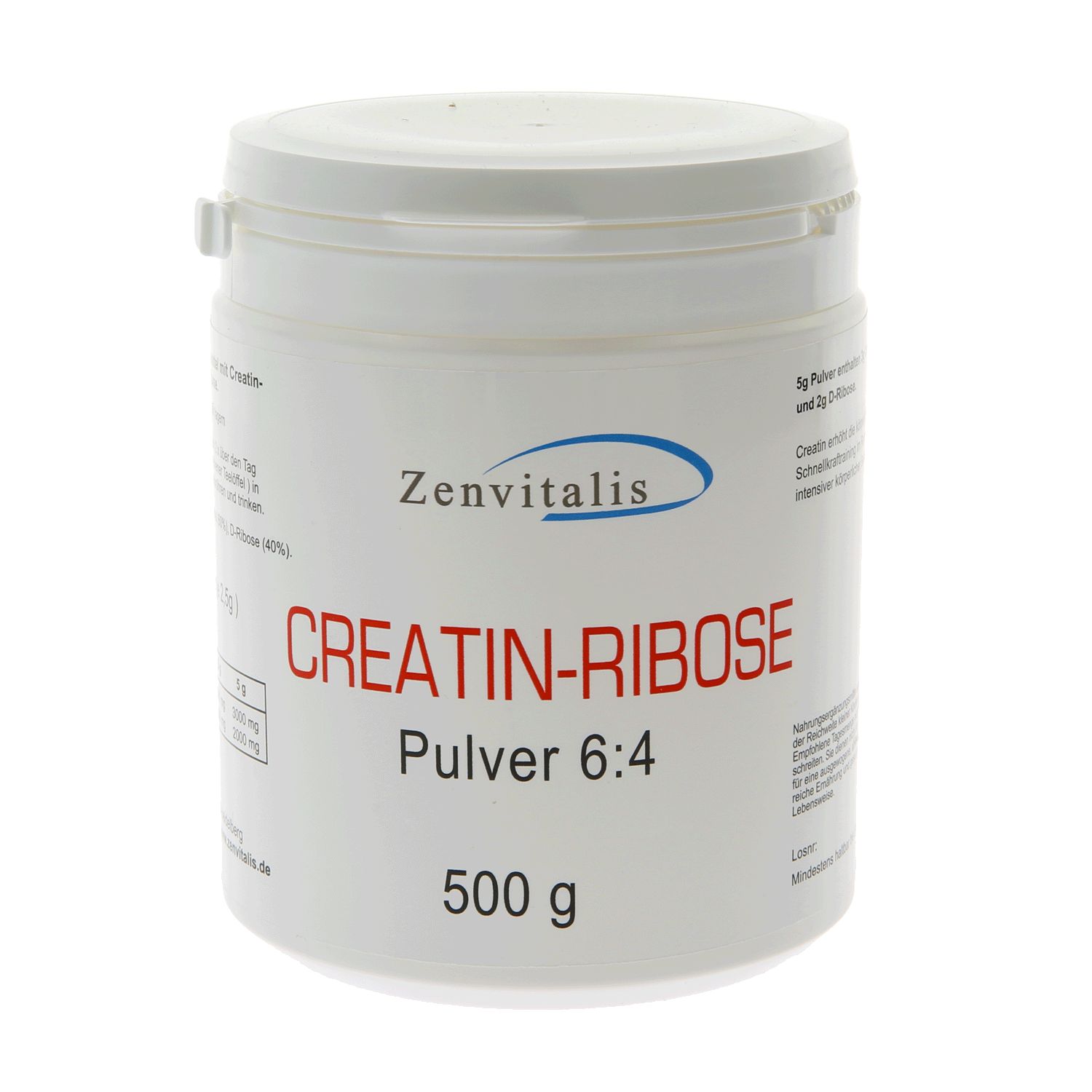 Zenvitalis Creatin Ribose Pulver 6:4 - 500g 500 g