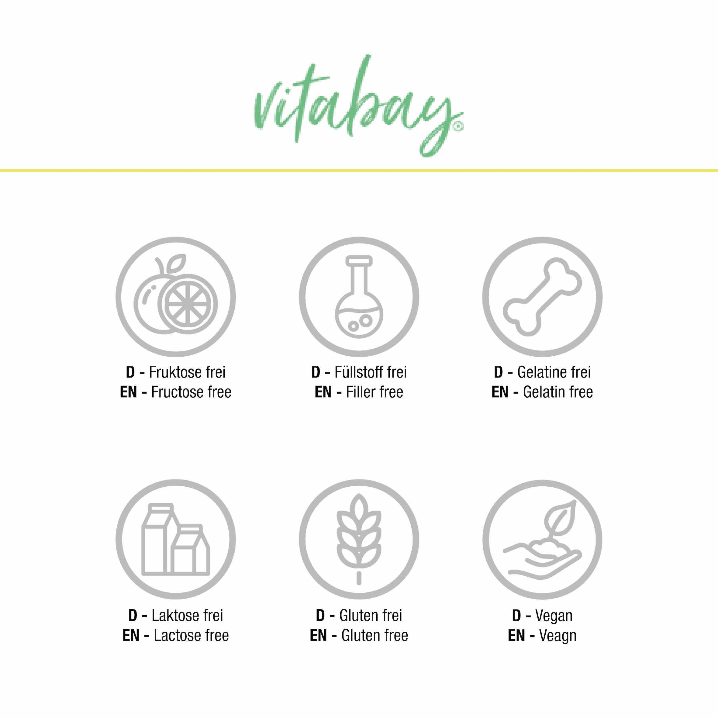 Vitabay Bromelain 500mg 100 St SHOP APOTHEKE