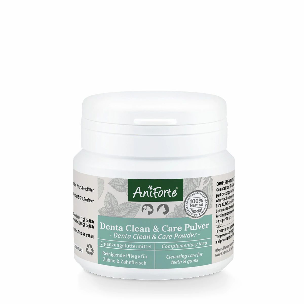 Denta Clean & Care Zahnstein-EX Pulver - 80 g - AniForte®