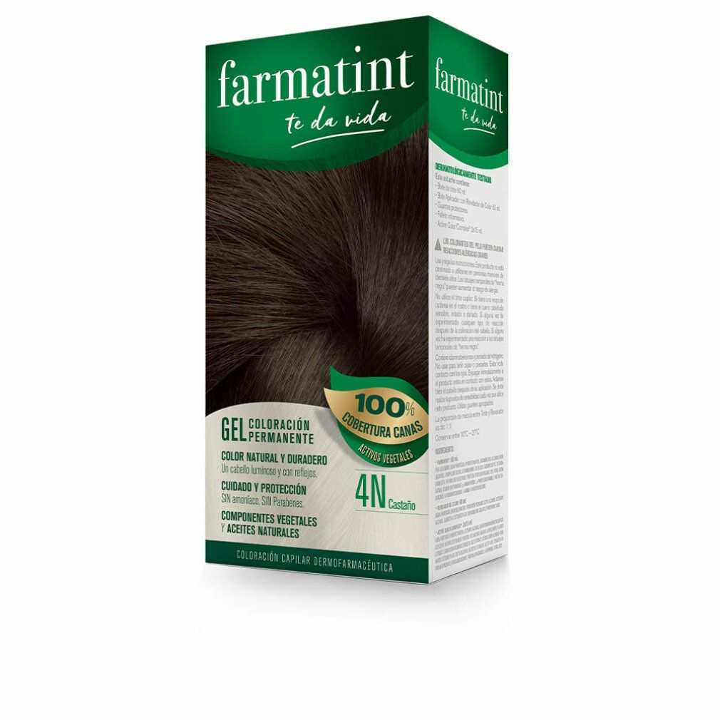 Farmatint Permanent Color Gel 4n Brown 0,15 l