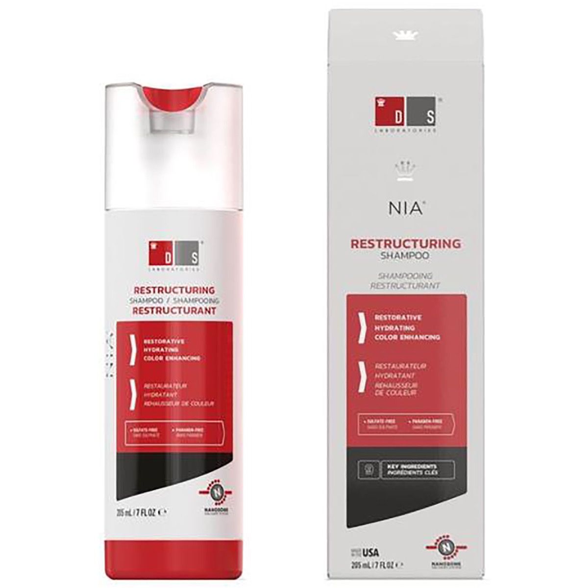 DS Laboratories - Nia Restructuring Shampoo 205 ml