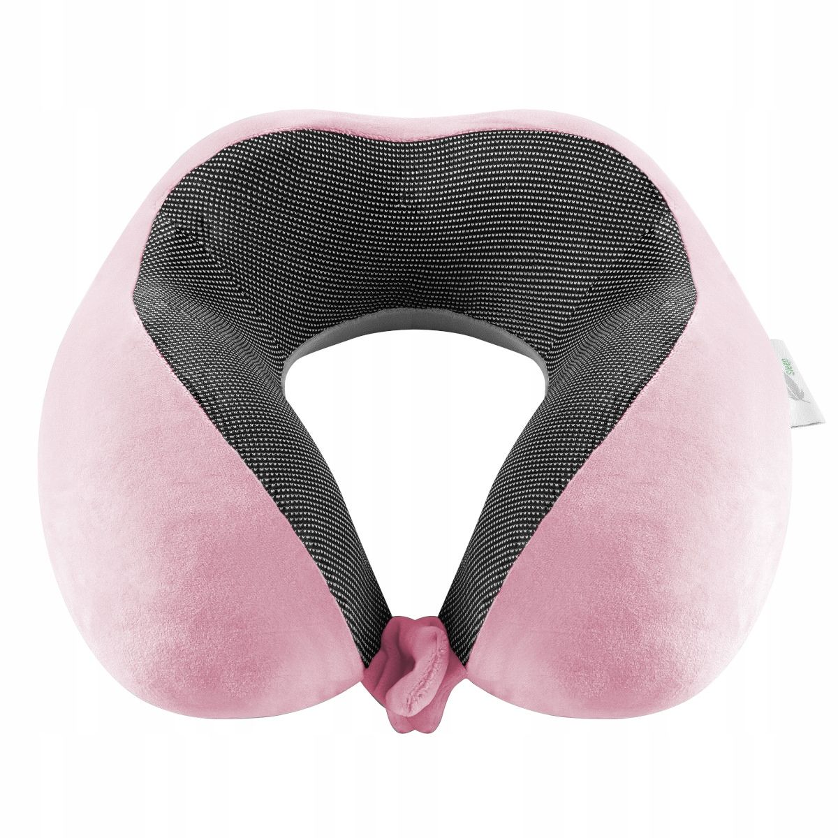 Medi Sleep Reisekissen aus Memory-Schaum rosa-schwarz 1 Pc