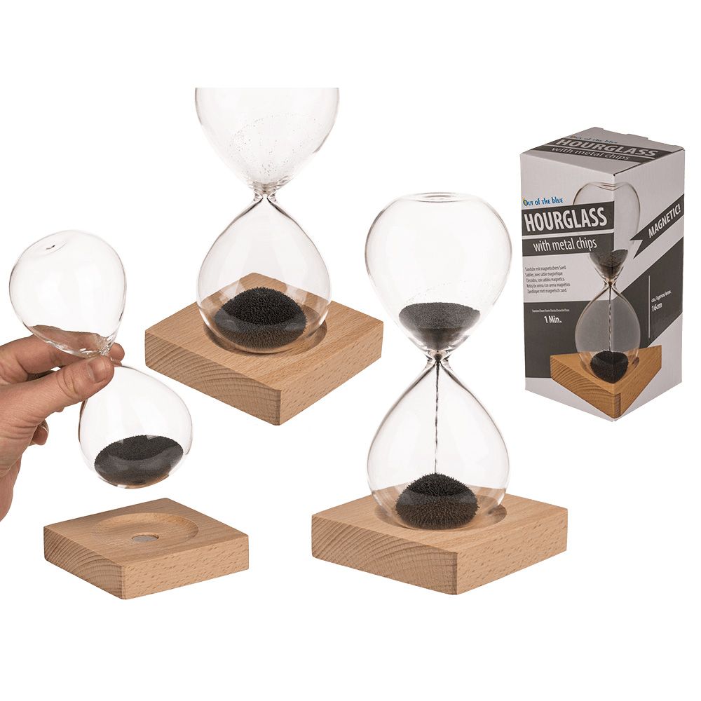 Out of the Blue Sanduhr mit magnetischem Sand