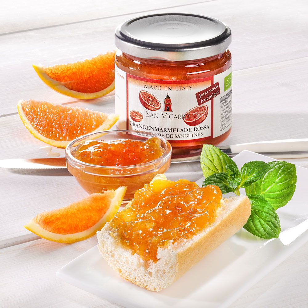 San Vicario Orangenmarmelade Rossa Bio