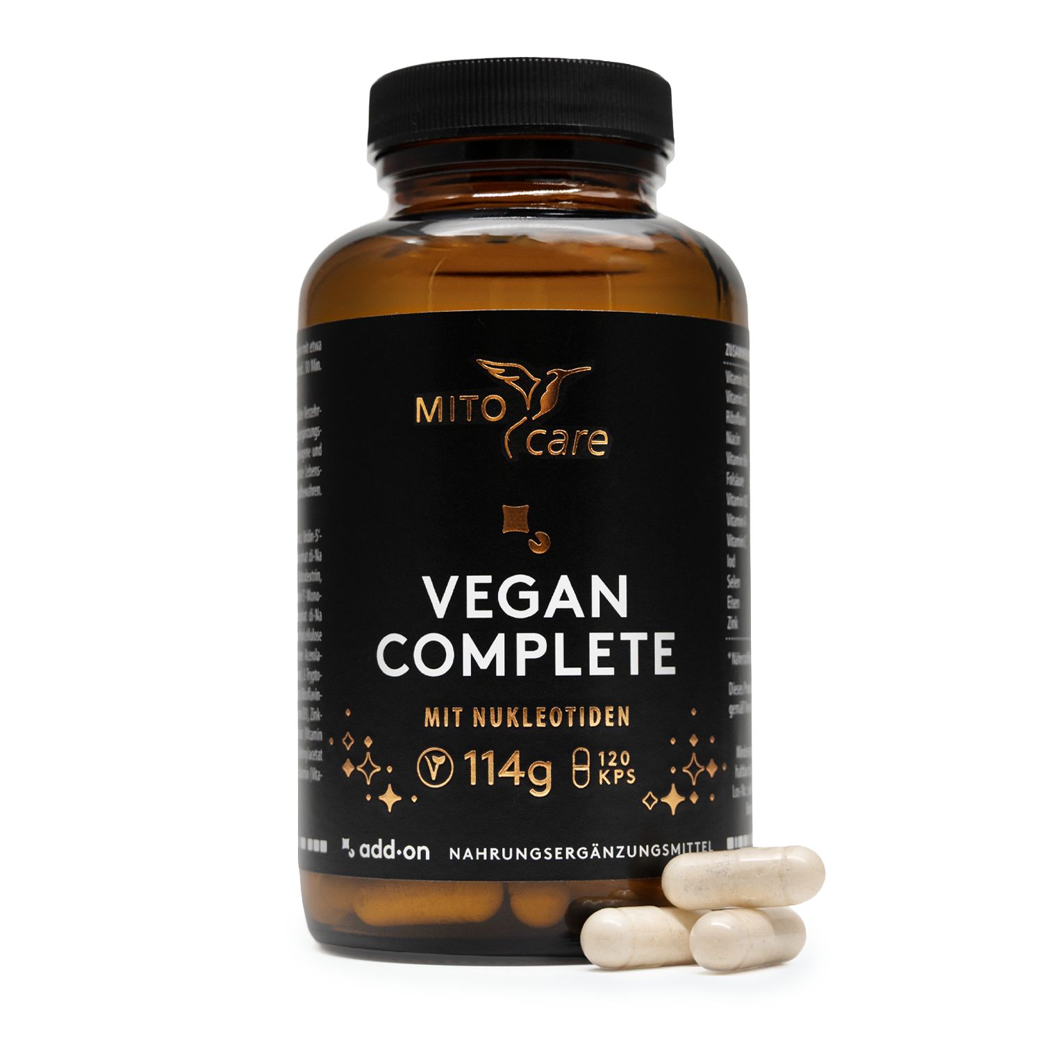 MITOcare® Vegan Complete mit Nukleotiden 120 St Kapseln