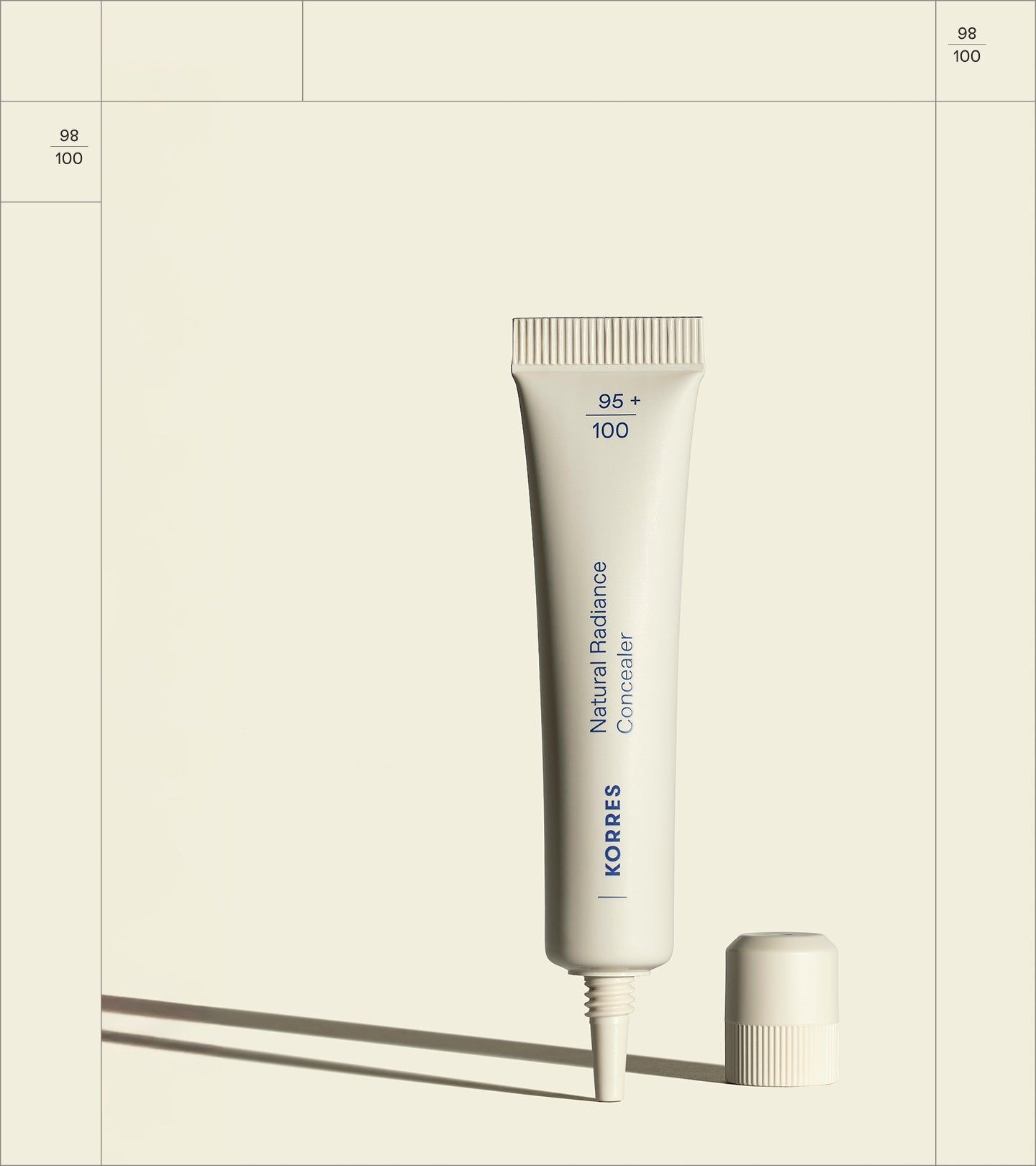 Korres Natural Radiance Concealer medium 02 8 ml Tube