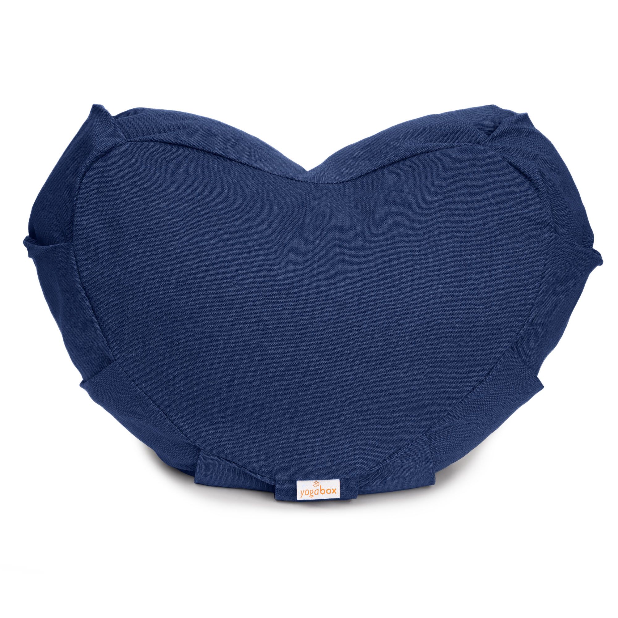 yogabox Meditationskissen Zafu ZEN Halbmond Basic mit ZIP - dunkelblau 42 x 15,0 cm 1 St
