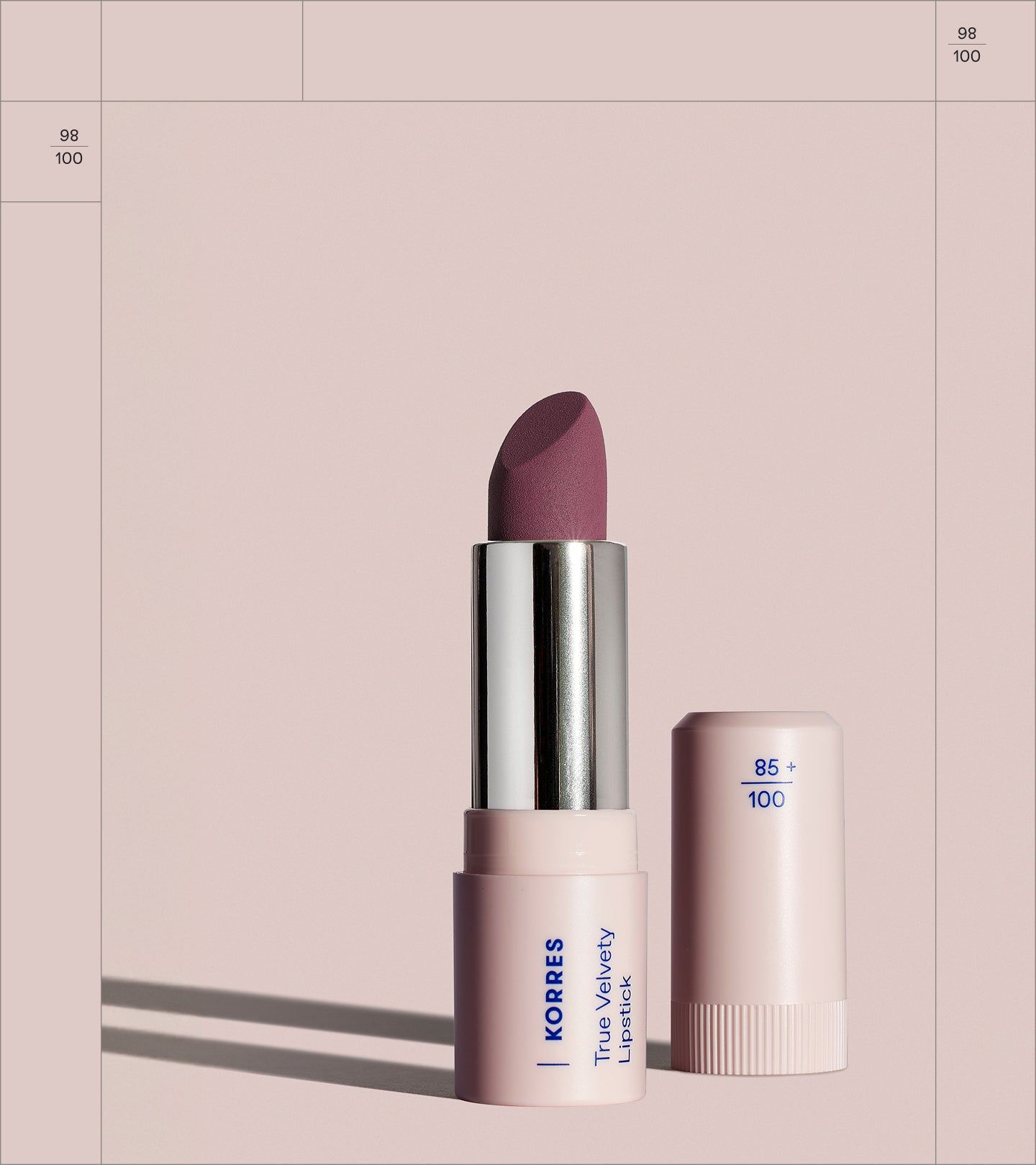 Korres True Velvety Lipstick 25 Plum Rose 3 ml Stifte