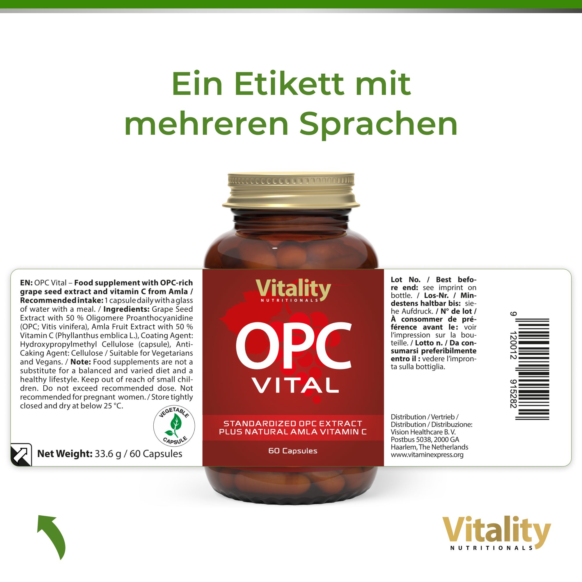 Vitality Nutritionals OPC Vital