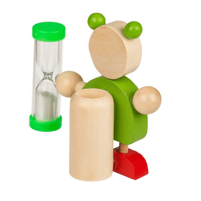 OOTB Holz-Zahnbürstenhalter Tier