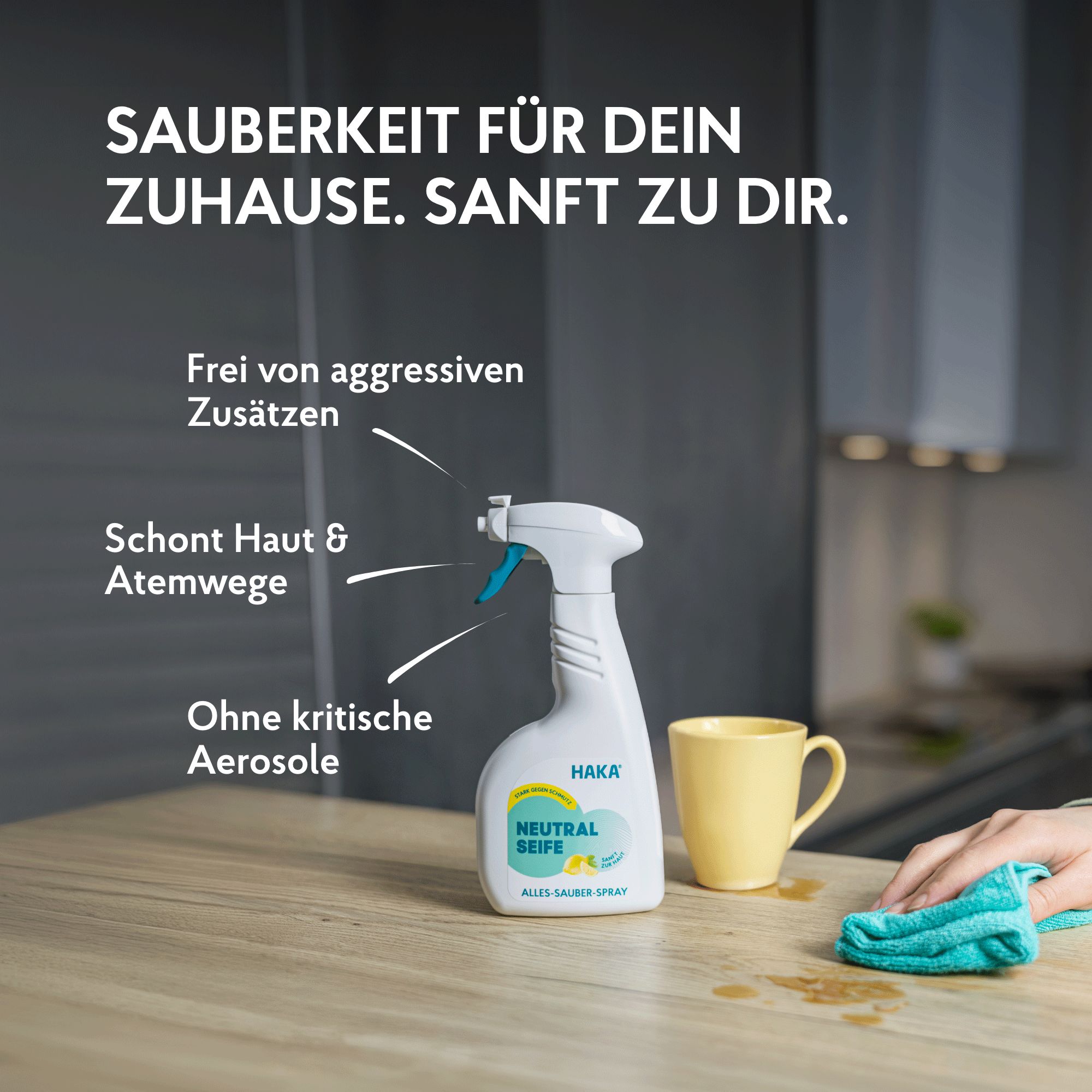 HAKA Neutralseife Spray Allzweckreiniger