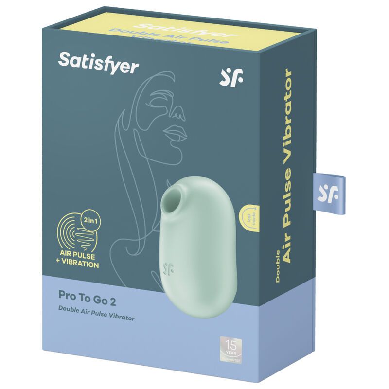 Satisfyer - Pro to Go 2 - Double Air Pulse Vibrator