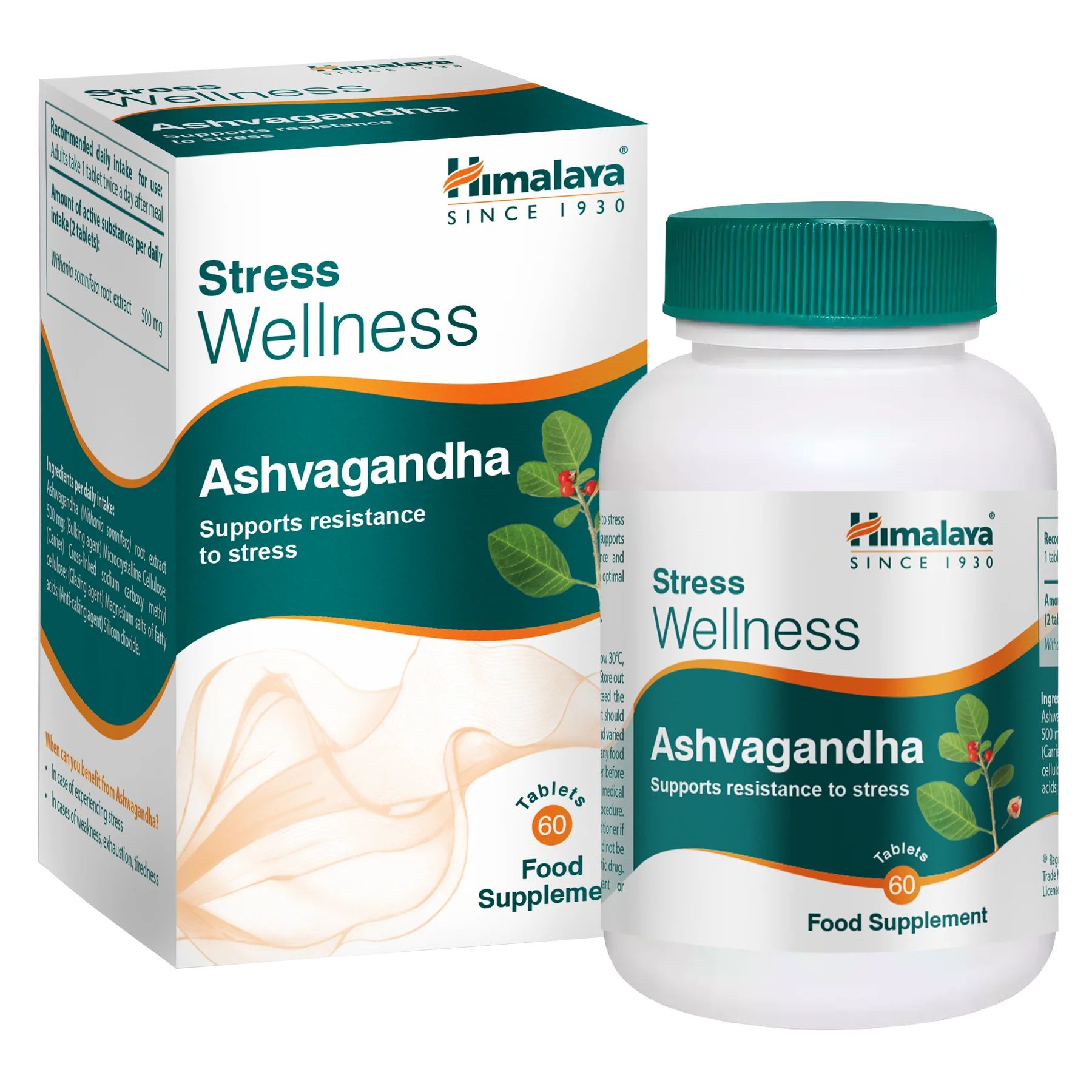 Himalaya Stress Wellness Ashwagandha - 60 Tabletten