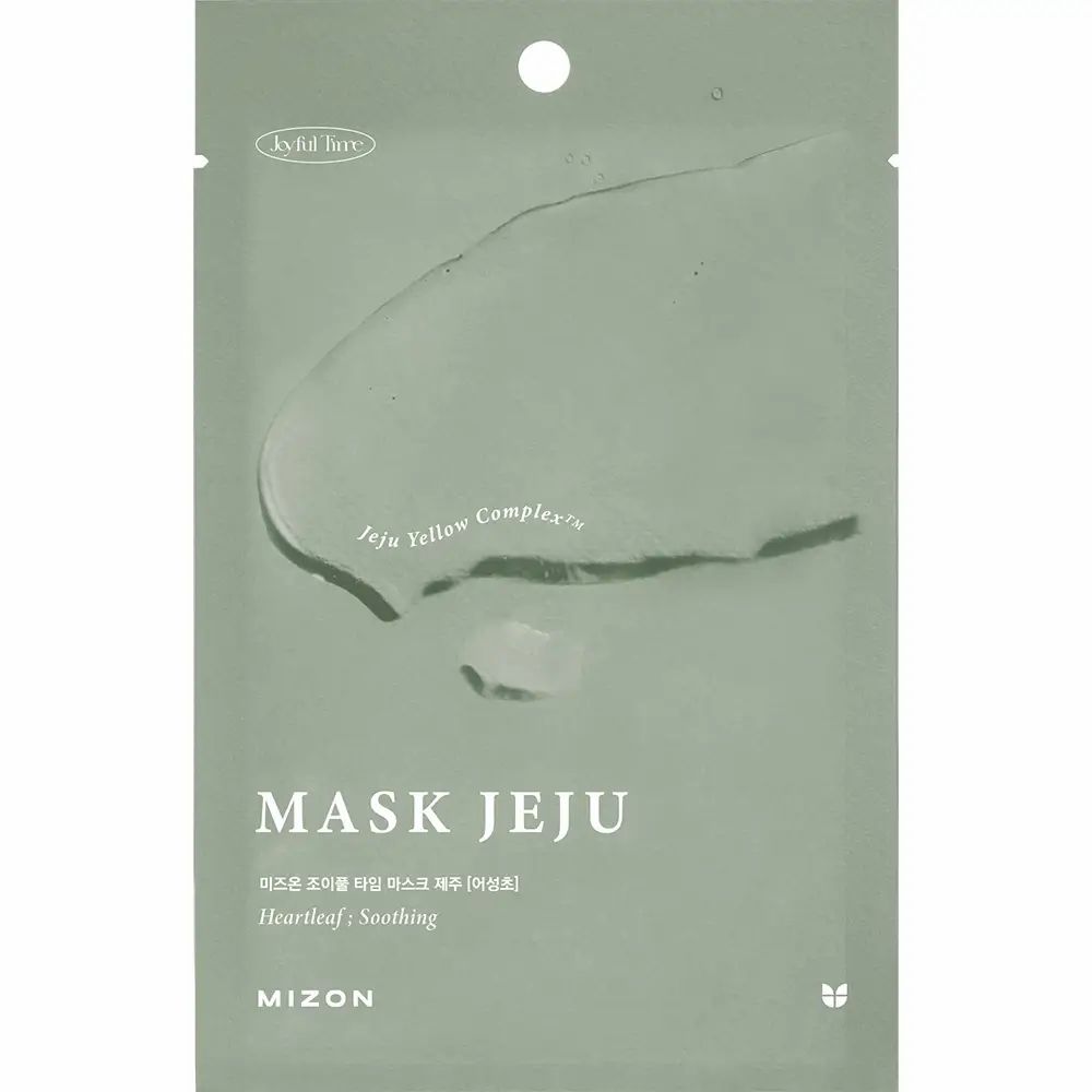 Mizon Joyful Time Mask Jeju Heartleaf 1 St Gesichtsmaske