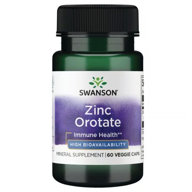 Swanson Zink-Orotat 10 mg 60 Pc