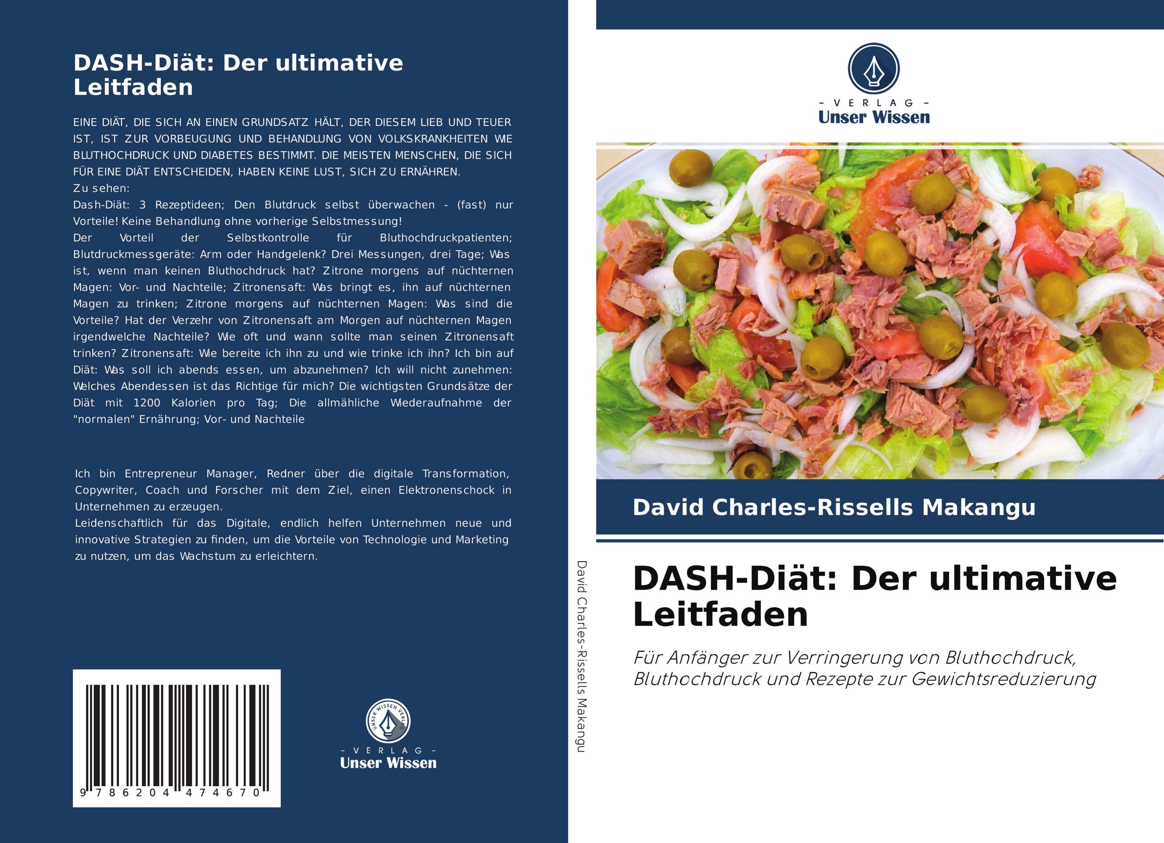 DASH-Diät: Der ultimative Leitfaden Für Anfänger zur Verringerung von Bluthochdruck, Bluthochdruc...