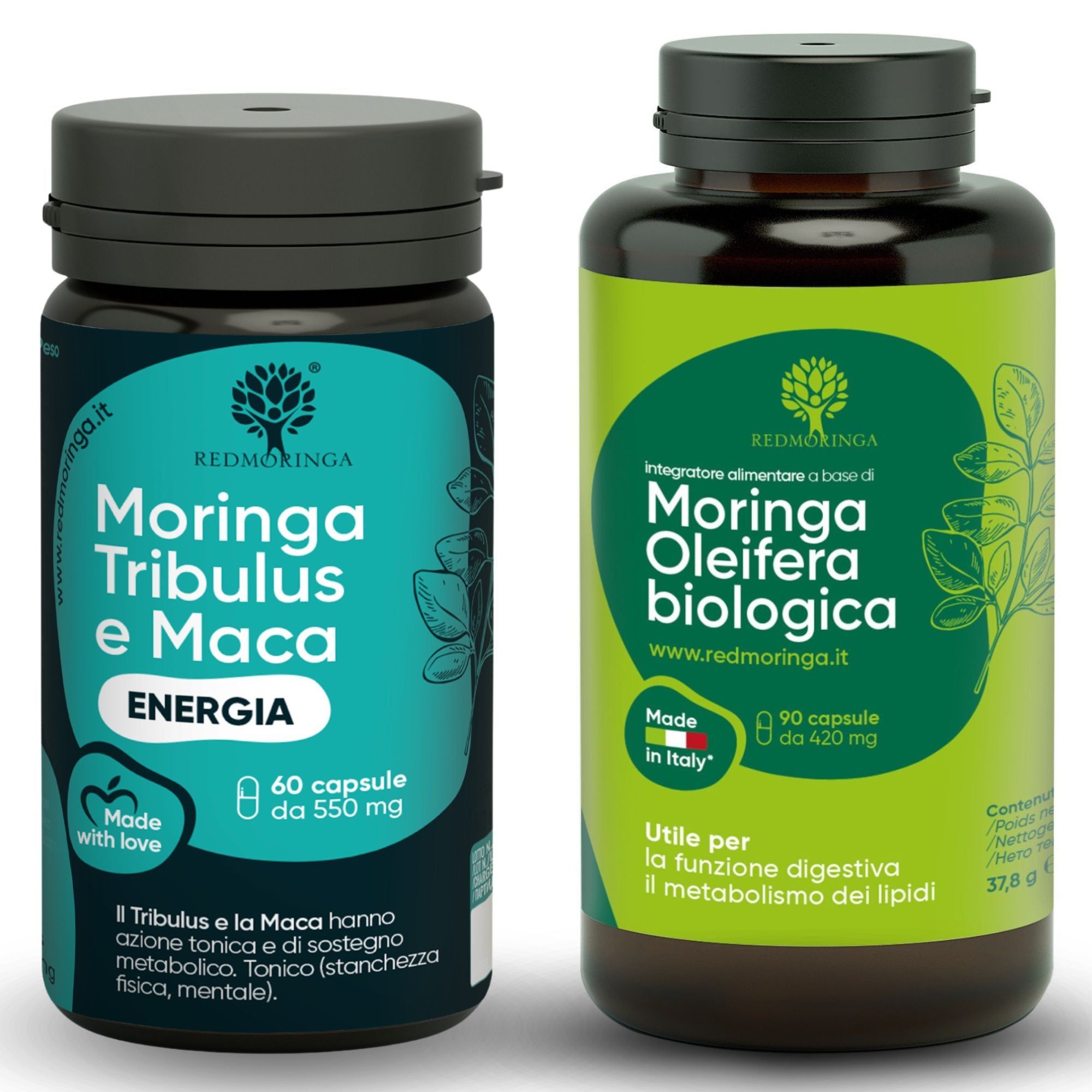 RedMoringa BOOST – TRATTAMENTO ENERGETICO 180 Capsule