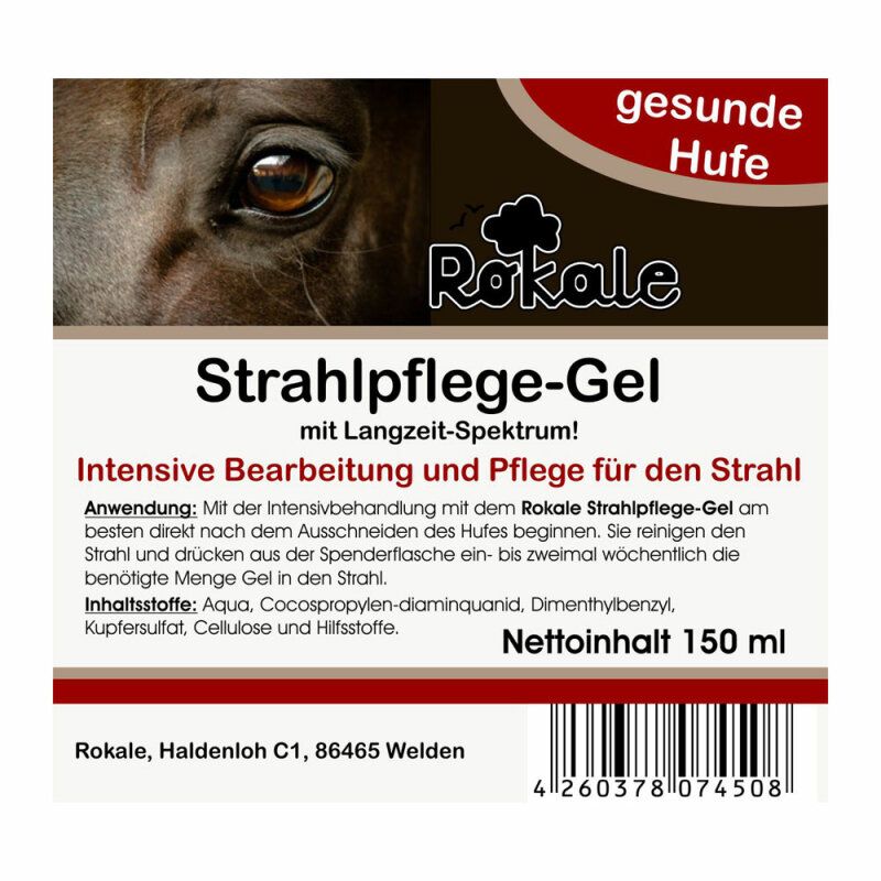 Rokale Strahlpflegegel
