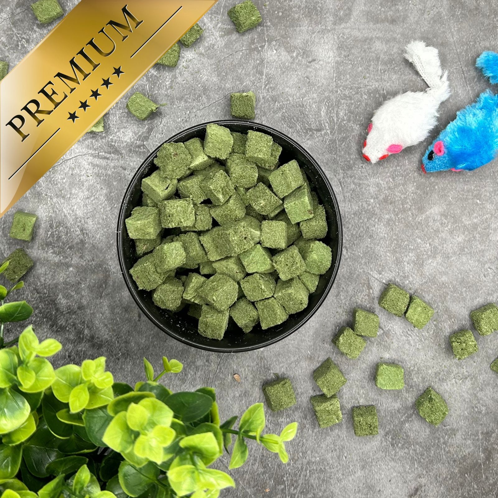 Lyra Pet® Katzengraswürfel gefriergetr.