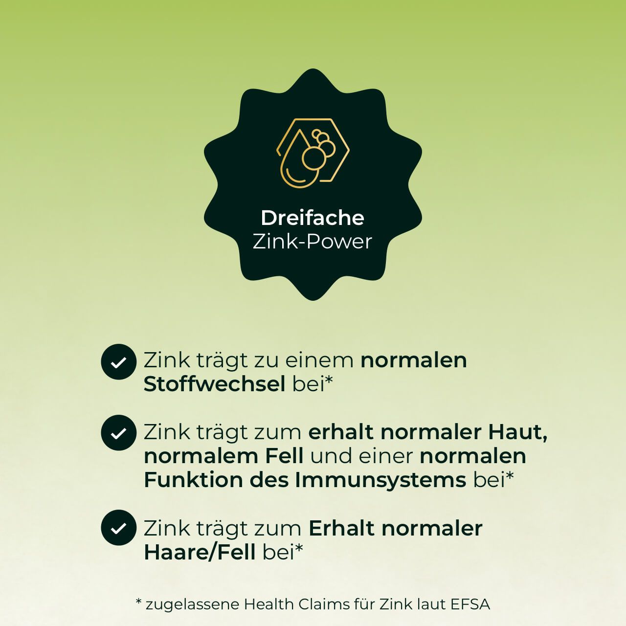 Pferdegold Zink