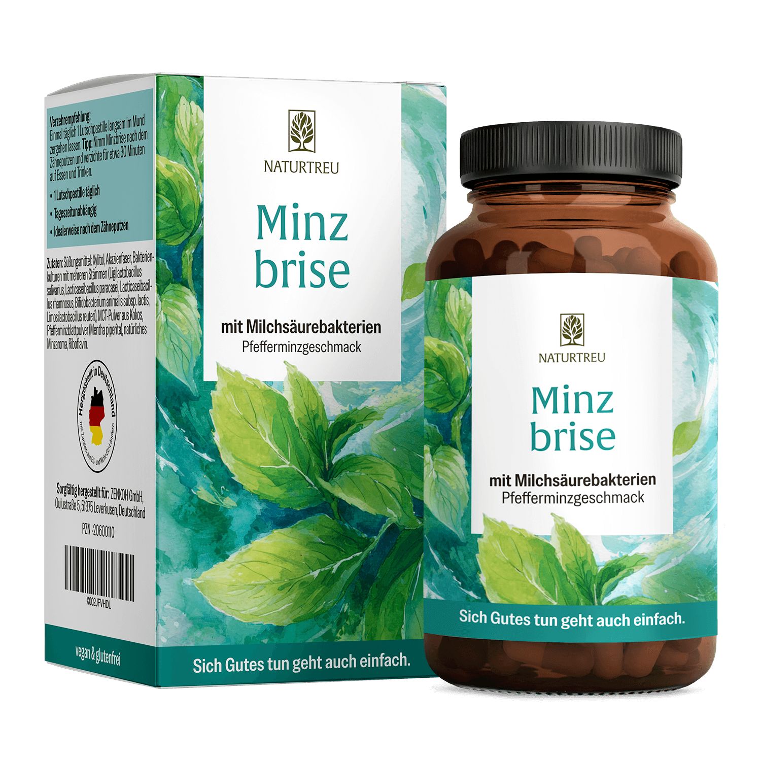 Naturtreu® - Minzbrise 45 g Presslinge