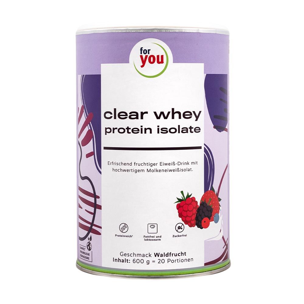 for you Clear Whey Protein Isolate