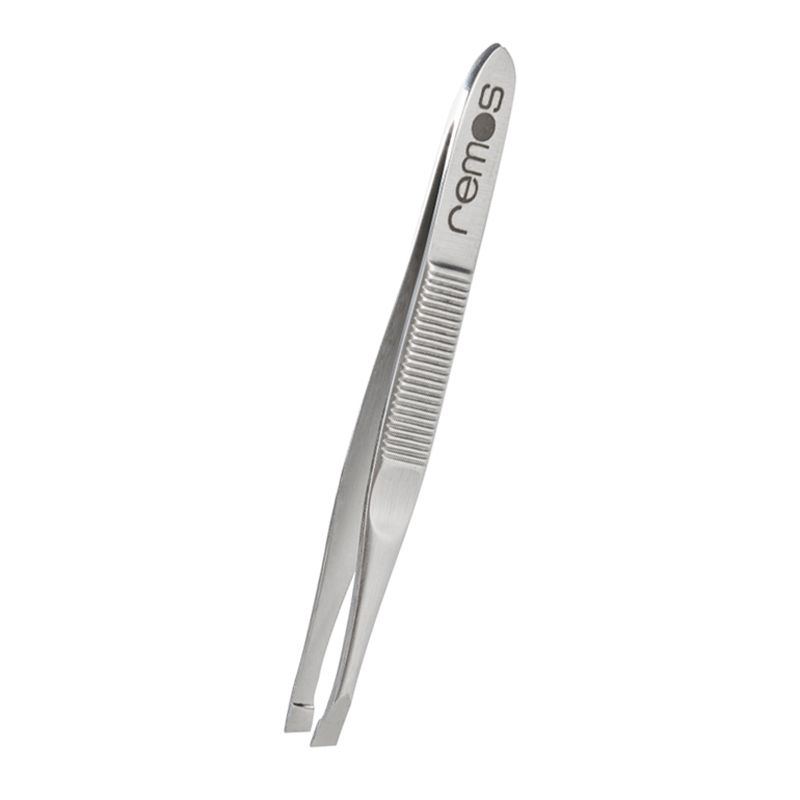 REMOS Pinzette mit schräger Spitze, 8 cm