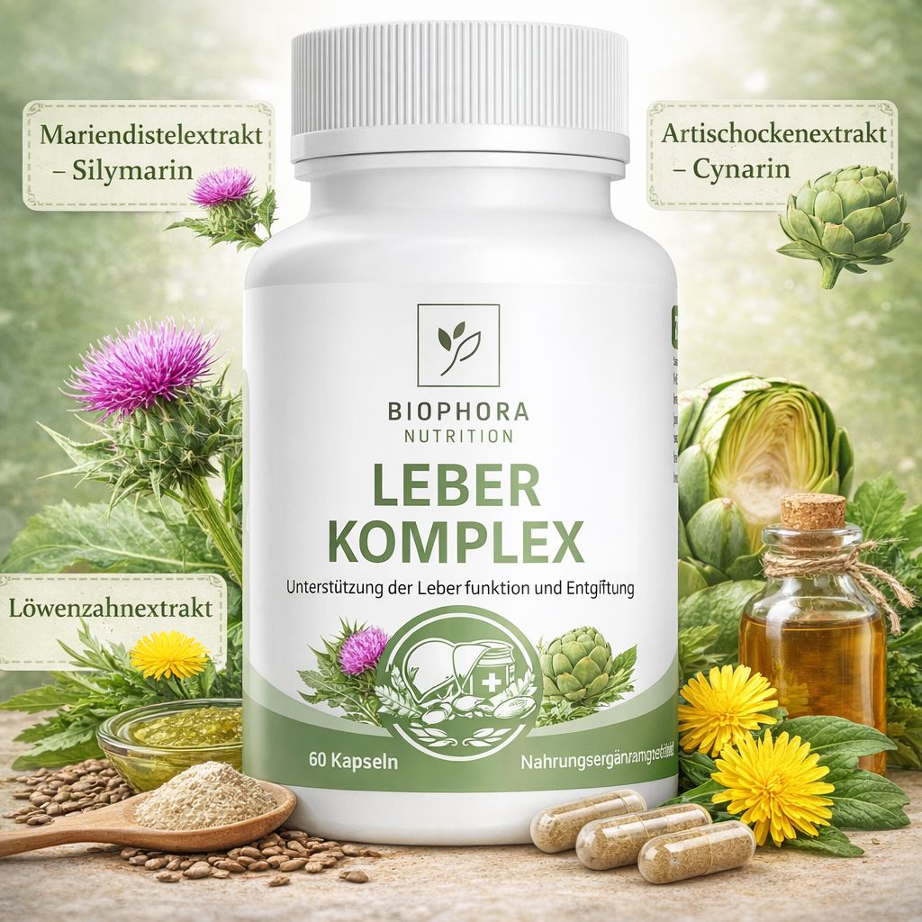 Leber Komplex | hochdosiere Bitterstoffe für Stoffwechsel und Leber
