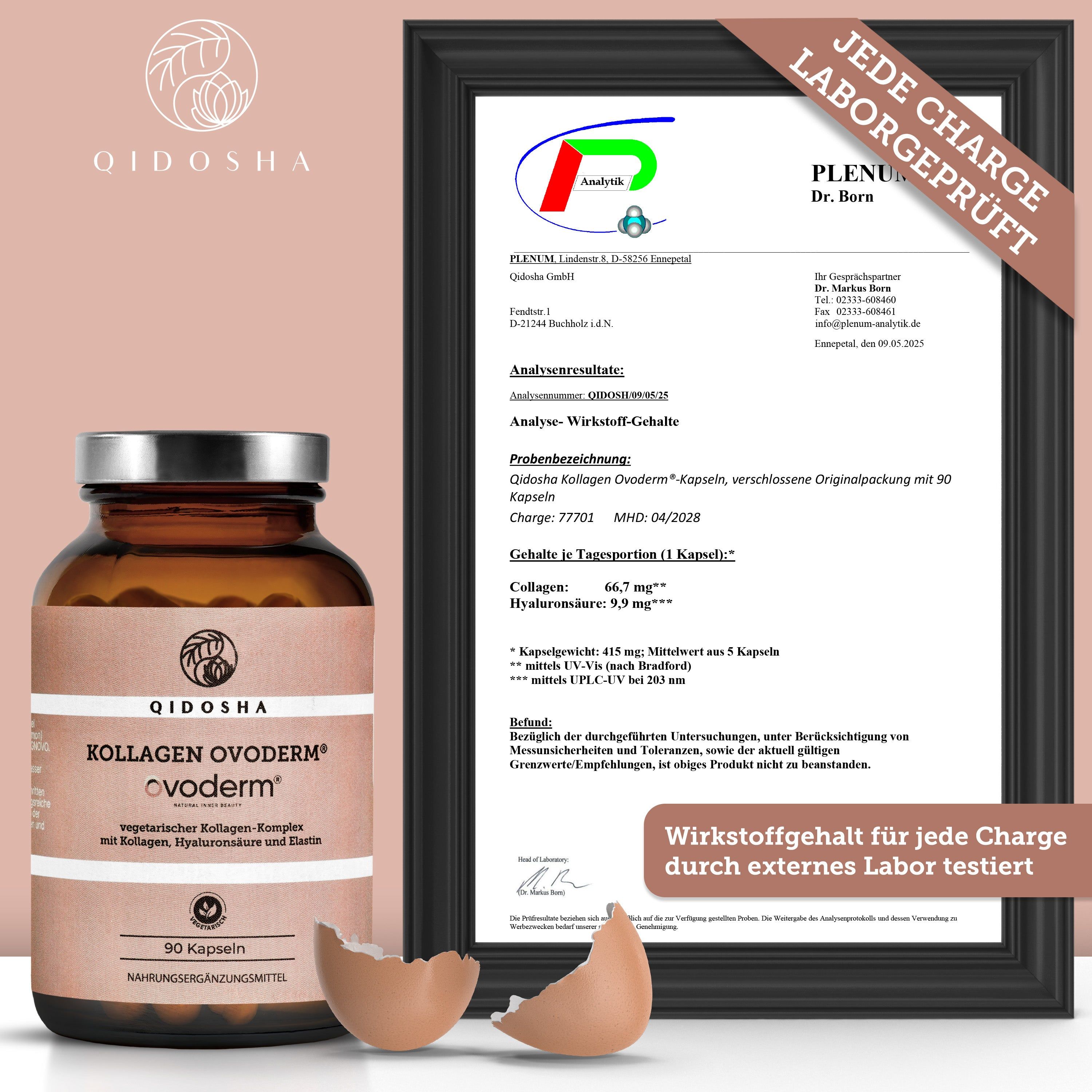 QIDOSHA Ovoderm® Kollagen (vegetarisch)