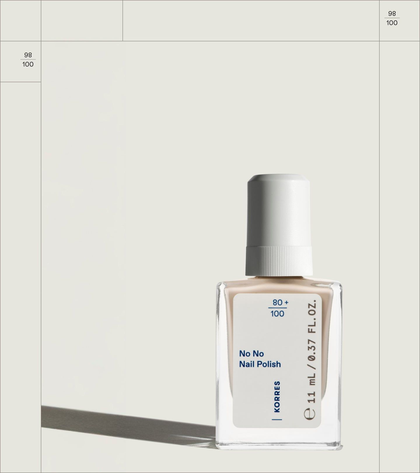 Korres No Nail Polish 34 sand 11 ml Flaschen