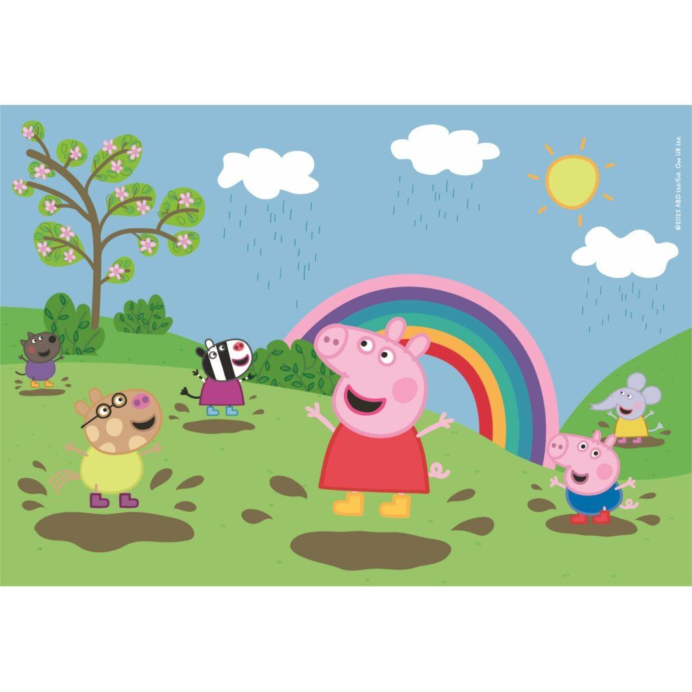 Clementoni Jigsaw Puzzle - Peppa Pig, 2x60 Teile.