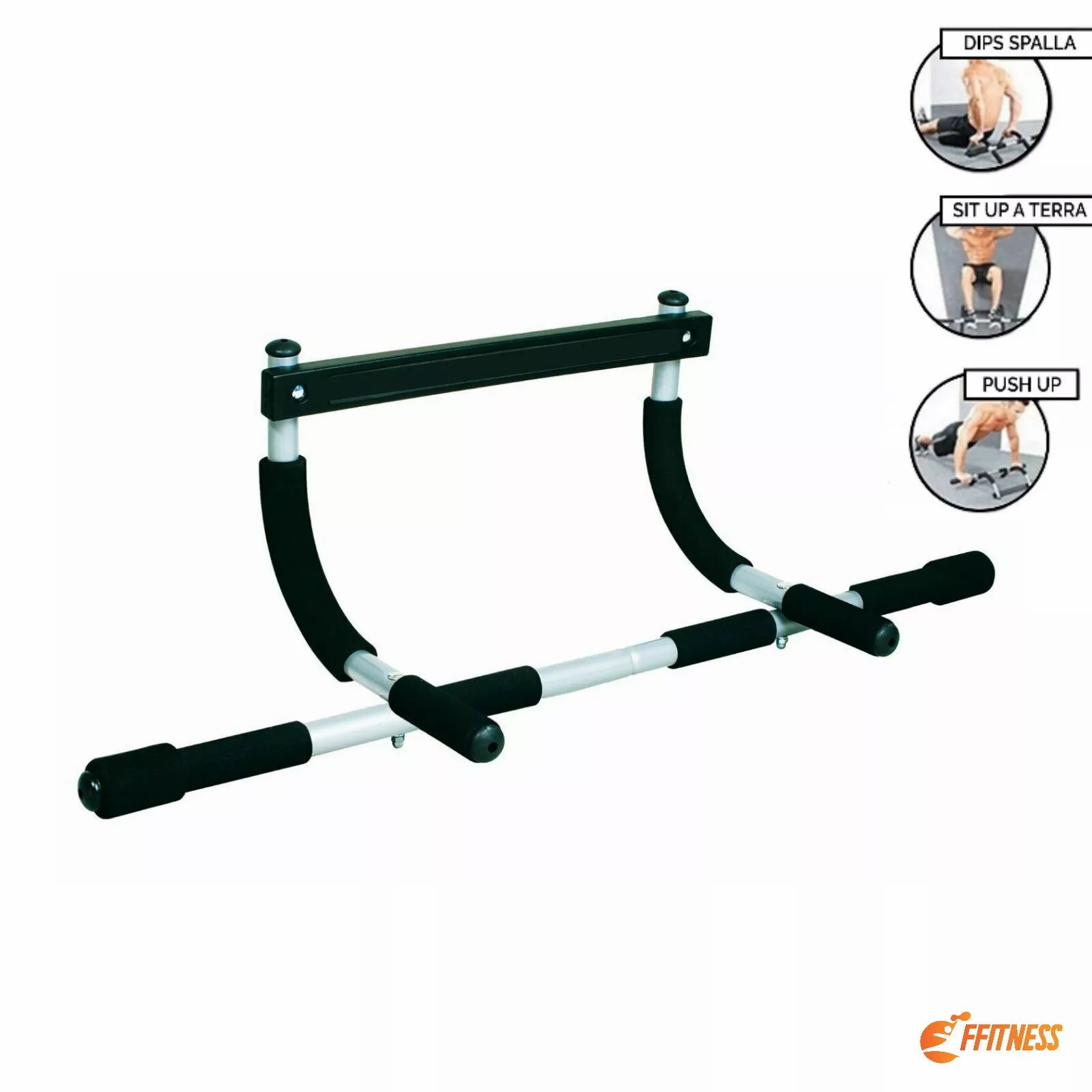 FFitness Barra per Trazioni, Flessioni e Addominali Door Gym FF