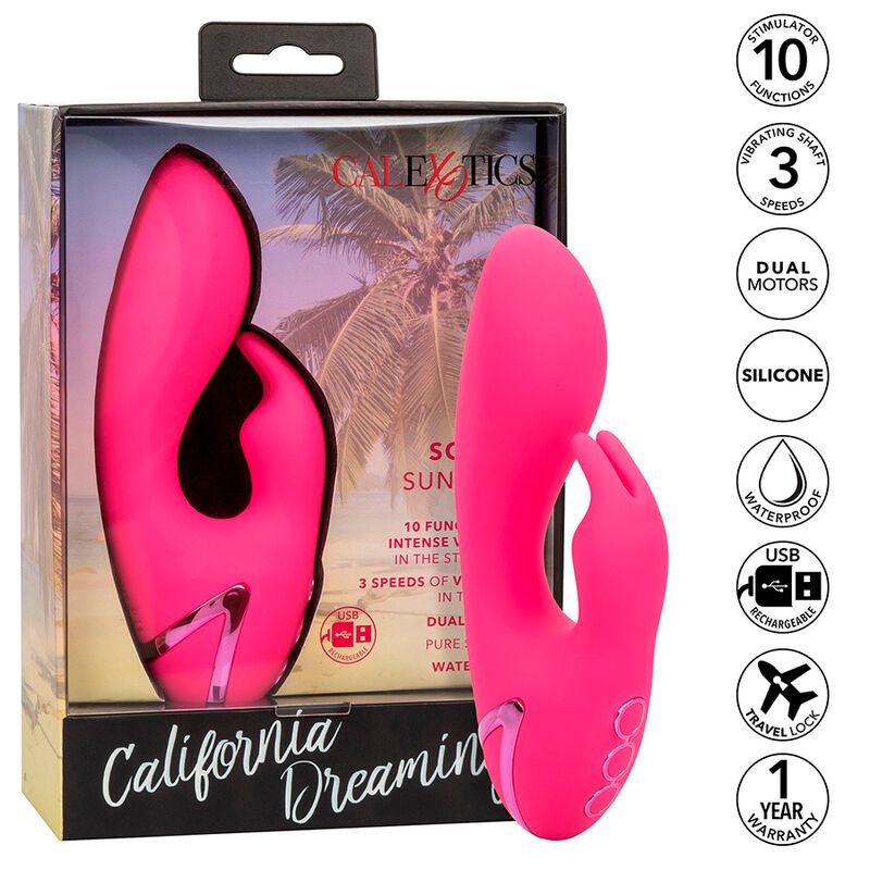 Calexotics - Rabbitvibrator mit Doppelstimulation