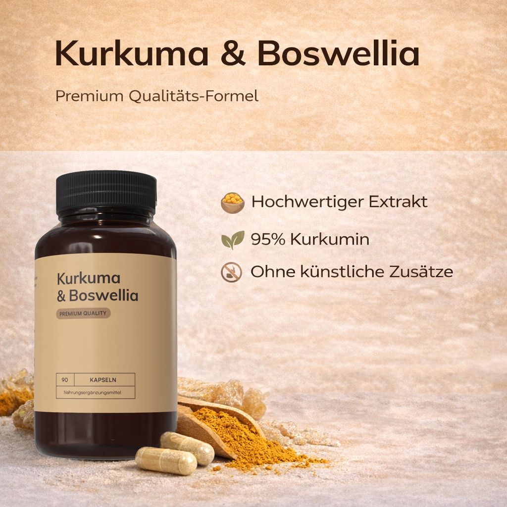AGILE NOW Kurkuma und Boswellia