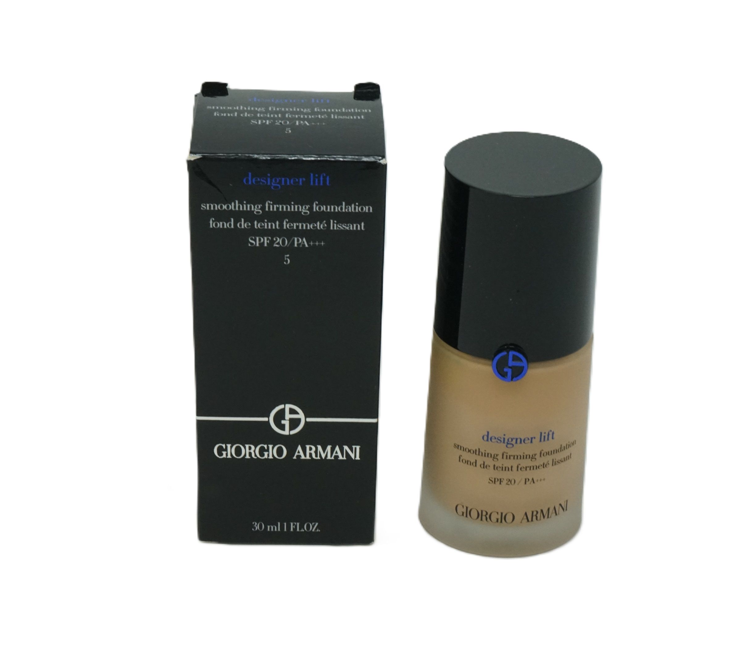 Giorgio Armani designer lift smoothing firming Foundation SPF20 No 4
