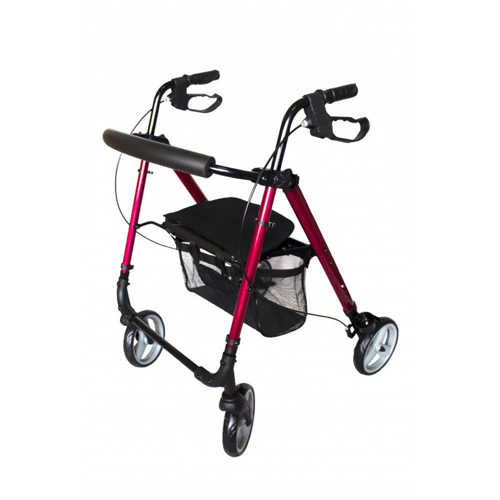 Ultra Light Rollator rot