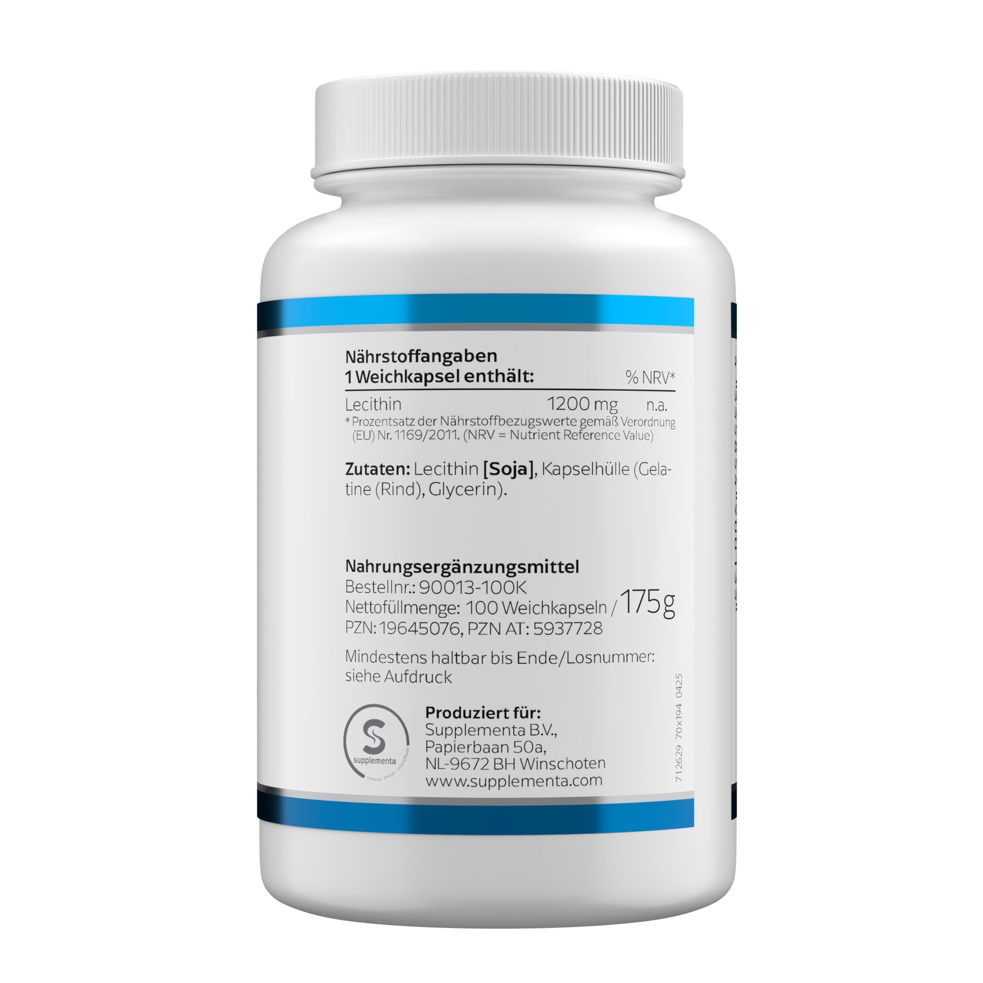 Klean Labs Lecithin Weichkapseln 1200 mg