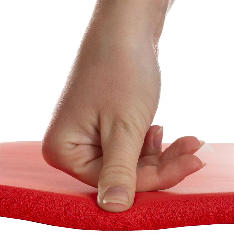 ScSPORTS® Gymnastikmatte 190 x 100 x 1,5 cm rot