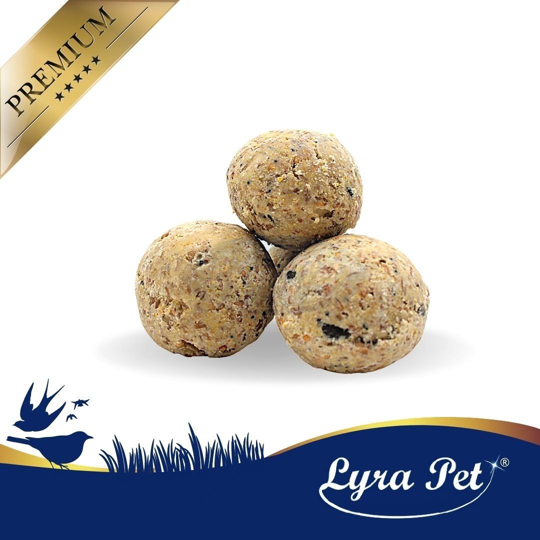 Lyra Pet® Premium Meisenknödel ohne Netz à 85 g 17 kg Futter