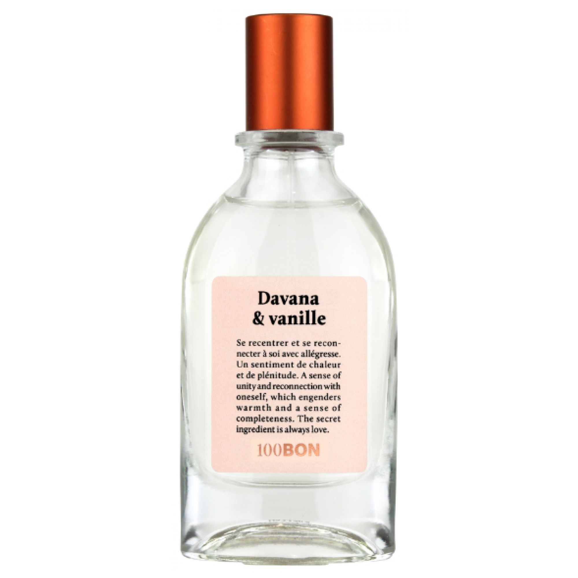 100Bon Eau de Cologne Davana & Vanille 50 ml 5x3,6x12,7 cm