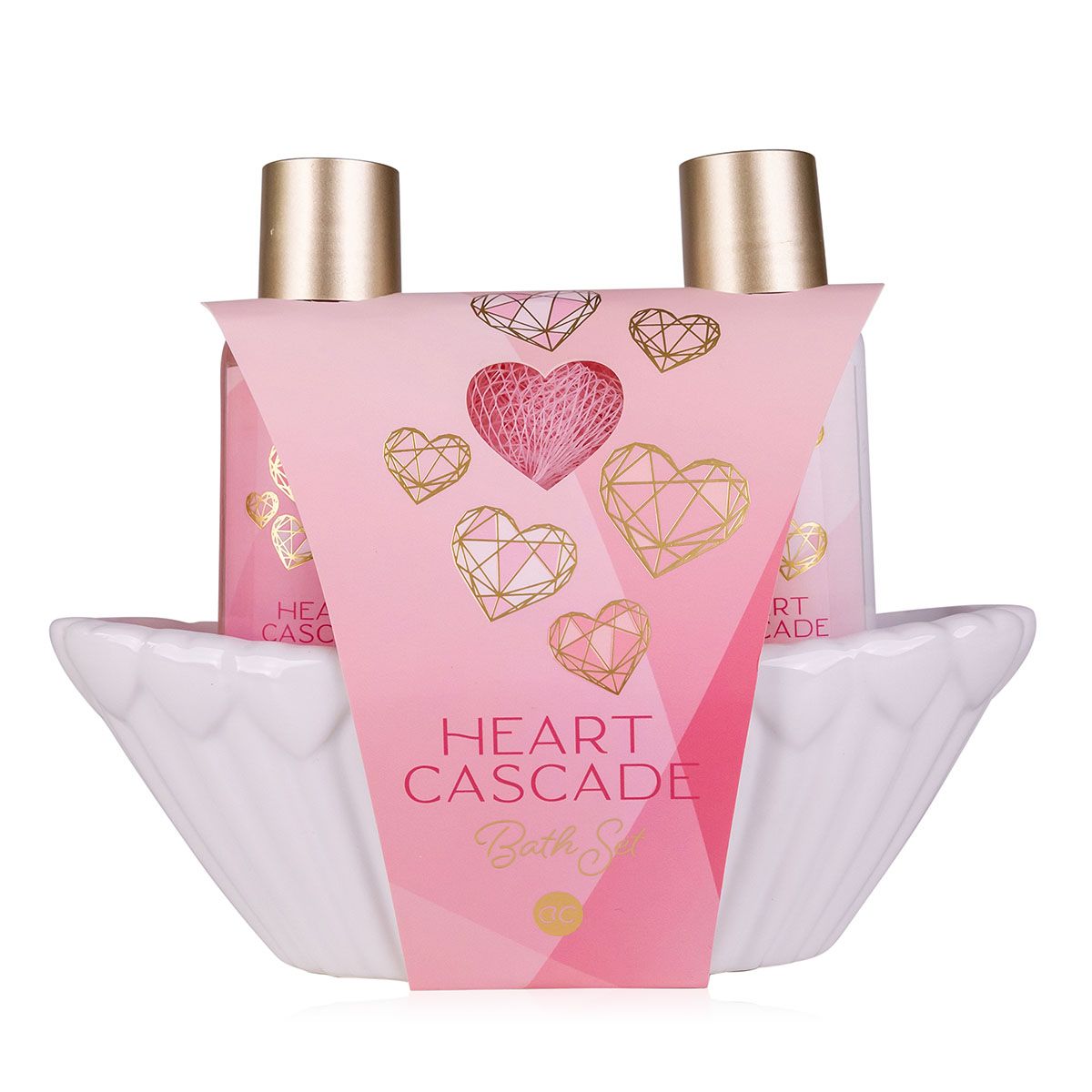 Accentra Geschenkset HEART CASCADE in Badewanne