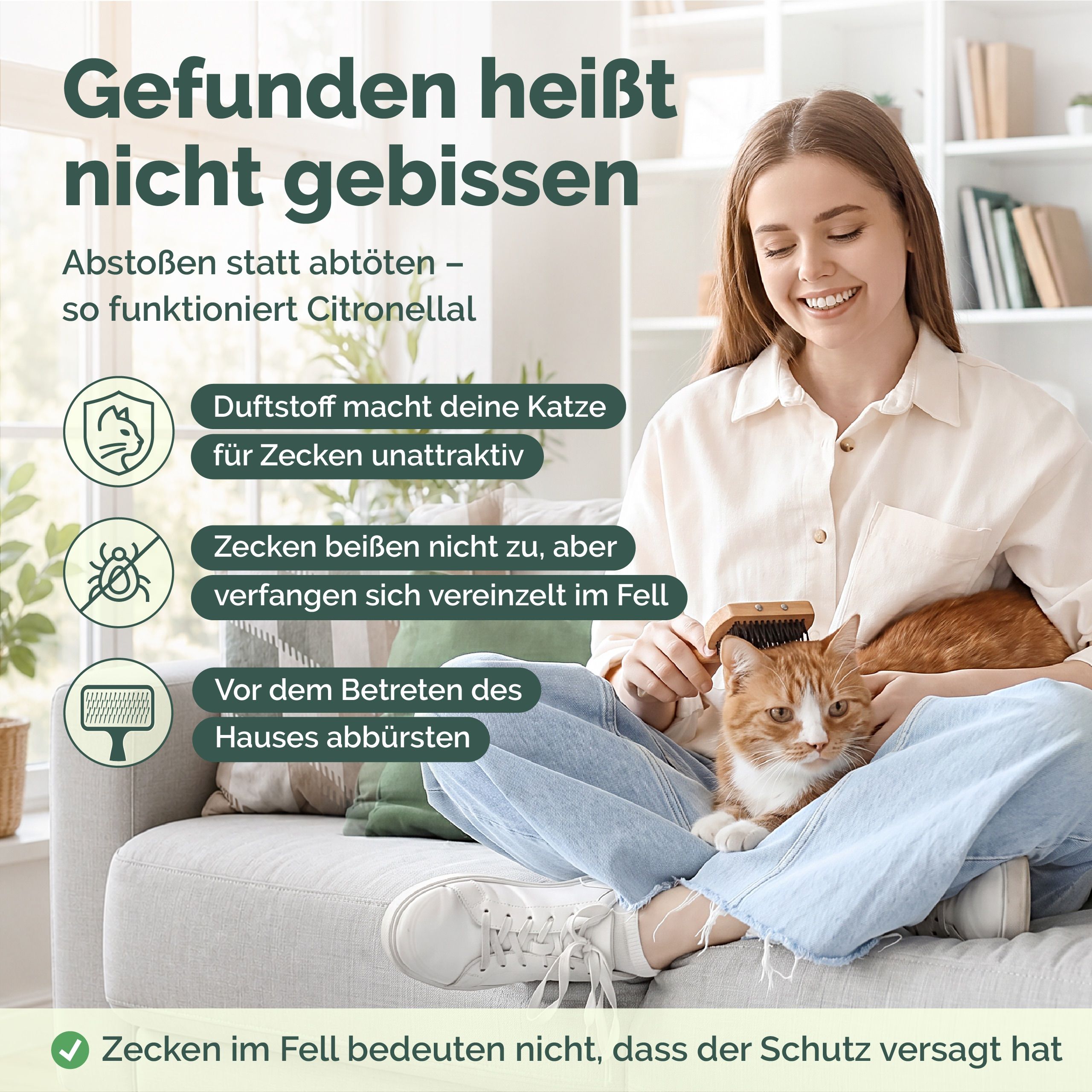 Vetura Zeckenschutz für Katzen