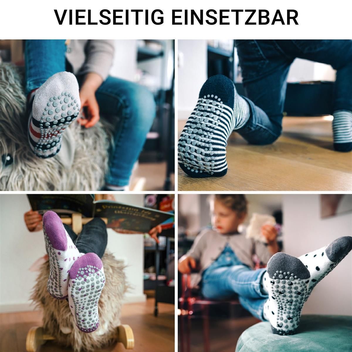 Occulto Kinder Stoppersocken
